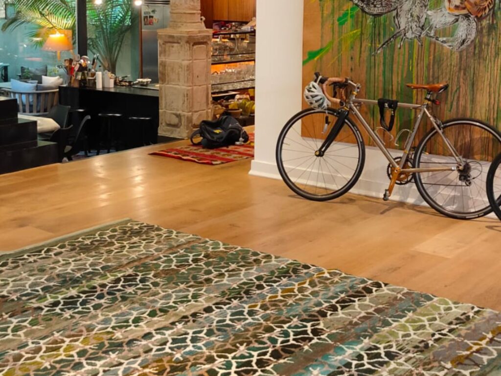 Designer dhoku rug for living room