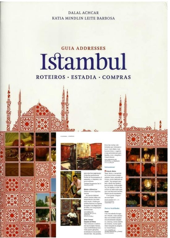Dhoku rugs featured in Istanbul travel guide highlighting local design culture