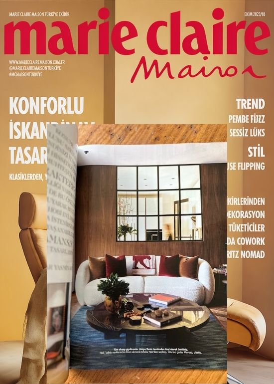 Dhoku el yapımı halılar Marie Claire Maison dergisinde yer aldı
